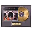 Rush Moving Pictures Framed Gold Record